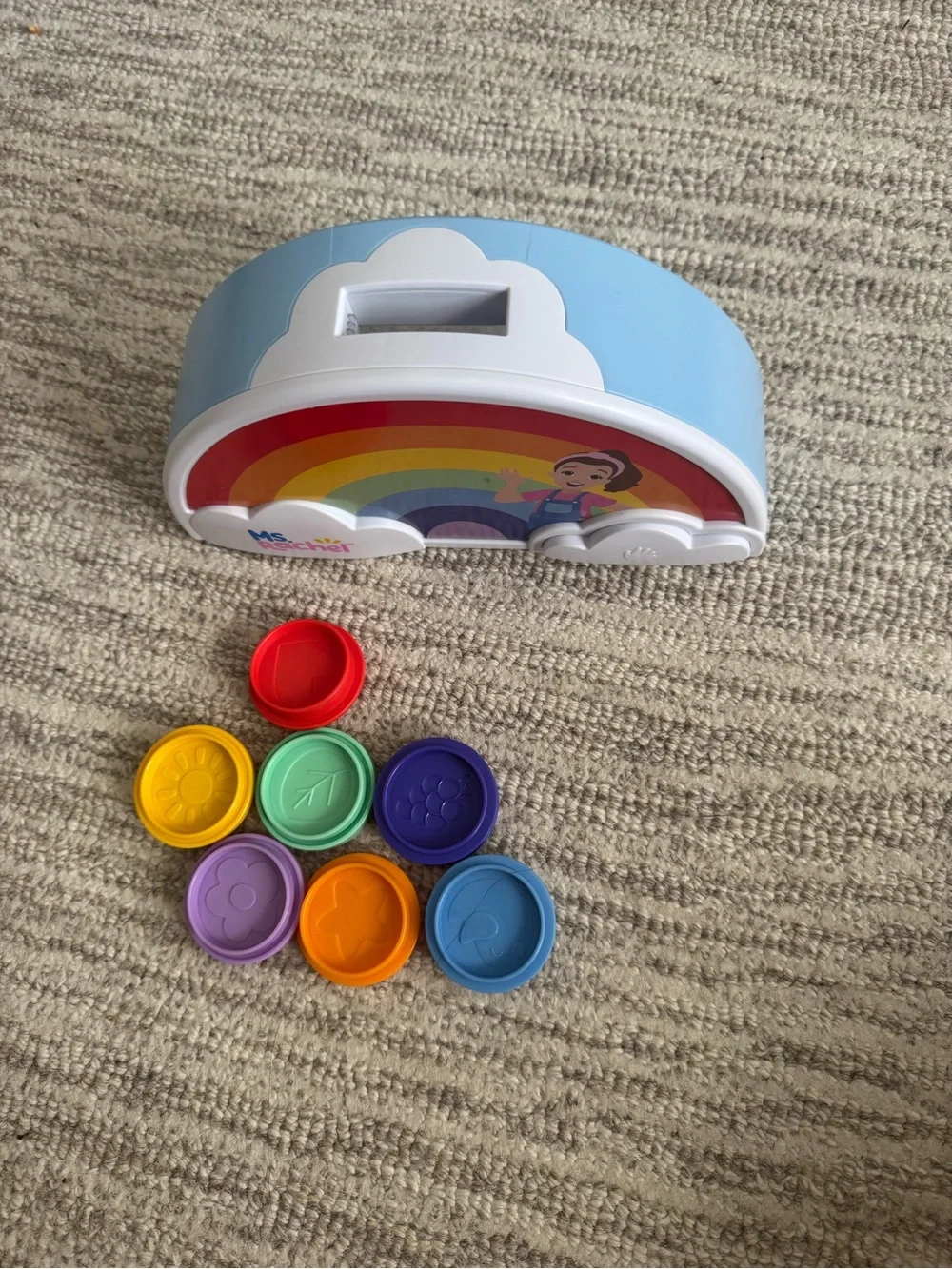 Ms. Rachel Rainbow Color Sorting Toy